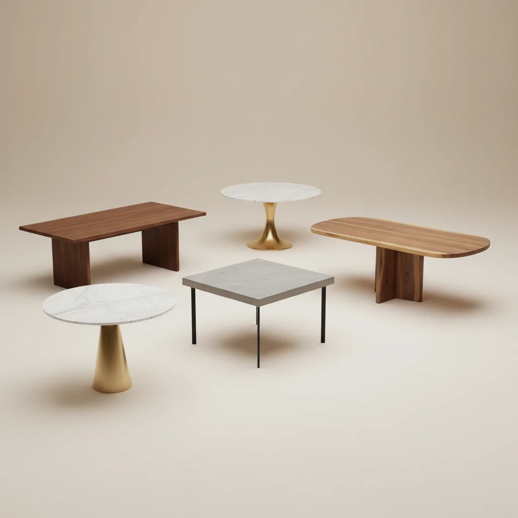 What Dining Table Shape is Best for Your Space?